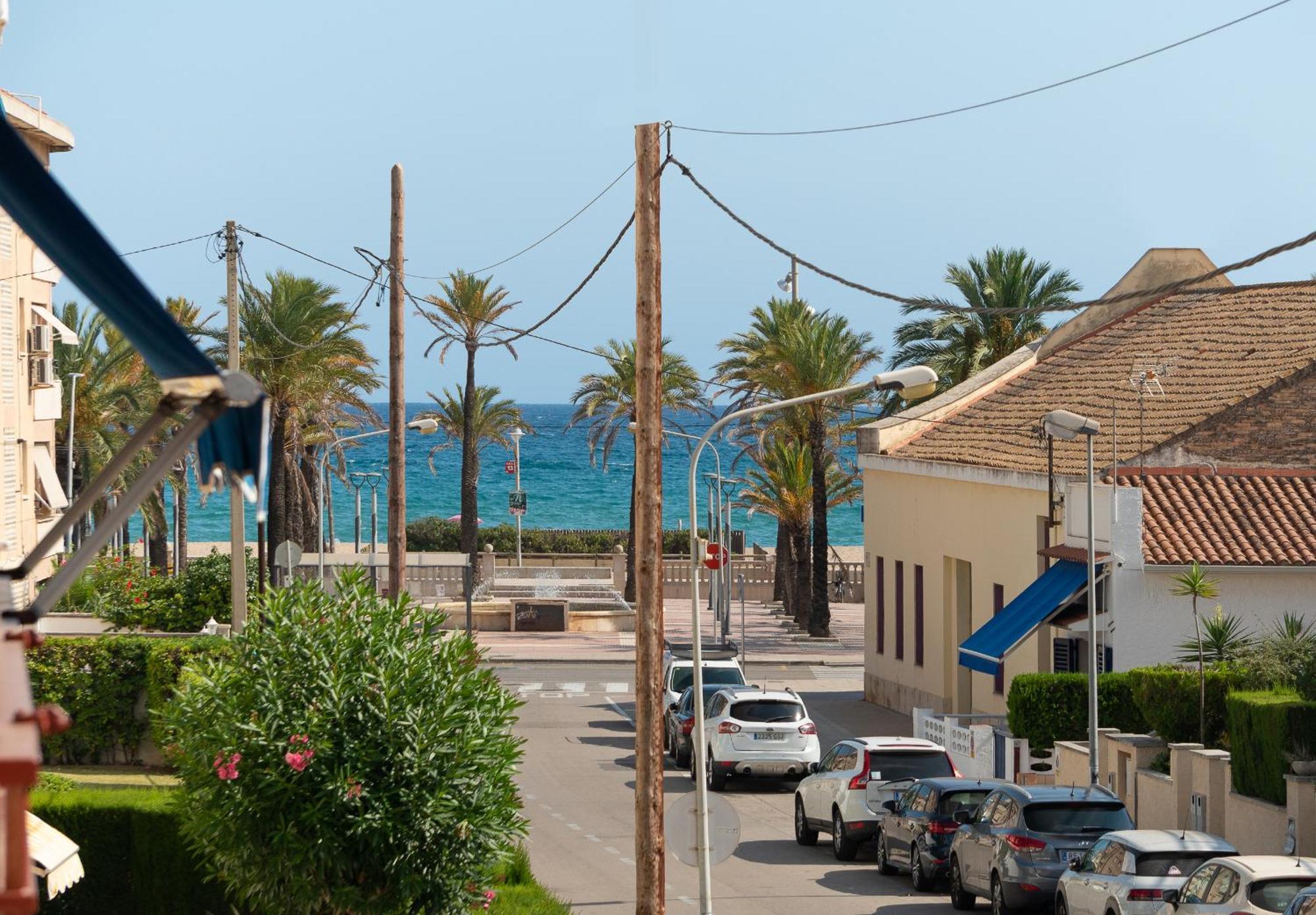 Beach Flat With Terrace Sant Salvador Exteriör bild